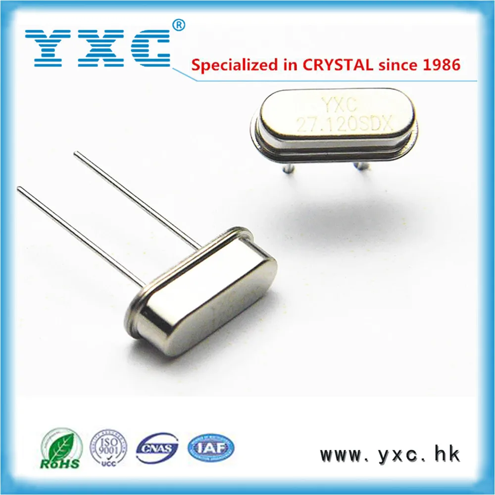 27 МГц 20PPM 20PF 49 S DIP 2PIN кварцевый резонатор мГц кристаллов