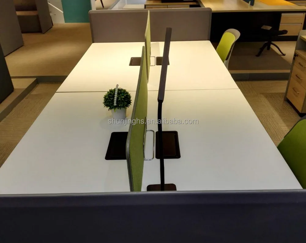 
newest design 4 persons modern modular office workstation 