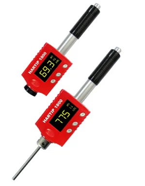 Portable leeb metal Hardness Tester HARTIP 1800 DL with 2 in 1 probe, durometer