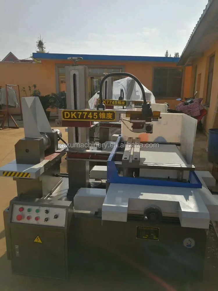 DK7745 CNC EDM Wire Cutting Machine with Vertical Cabinet Control