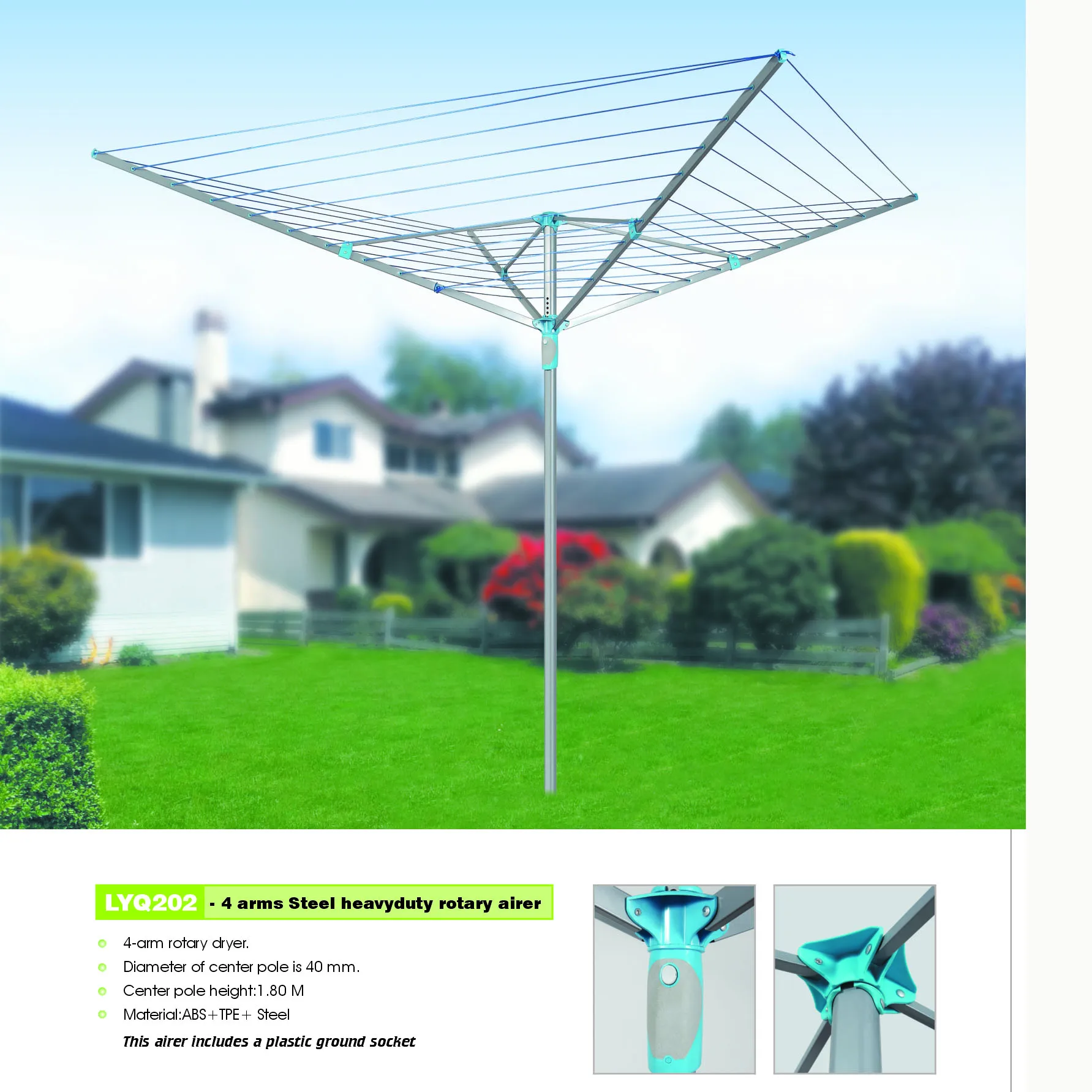 Outdoor  Hanger Stand For Clothes Folding Clothes Dryer