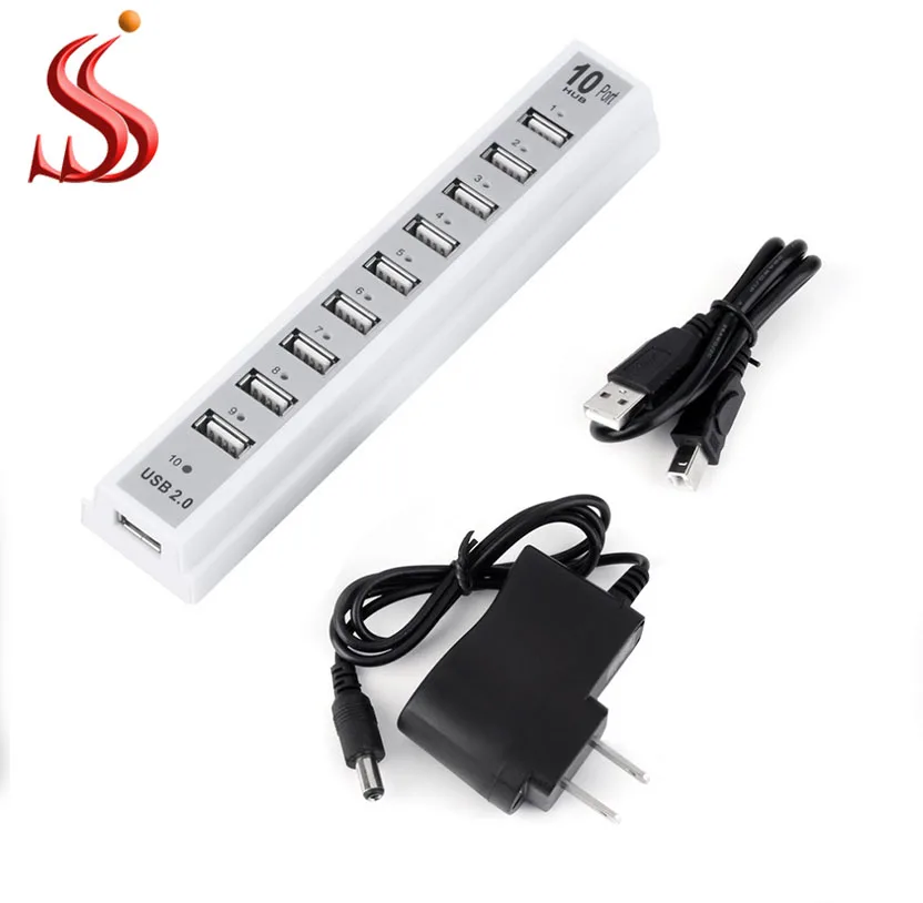 Multiple 10 port usb hub Furniture usb 2.0 hub otg usb charging hub