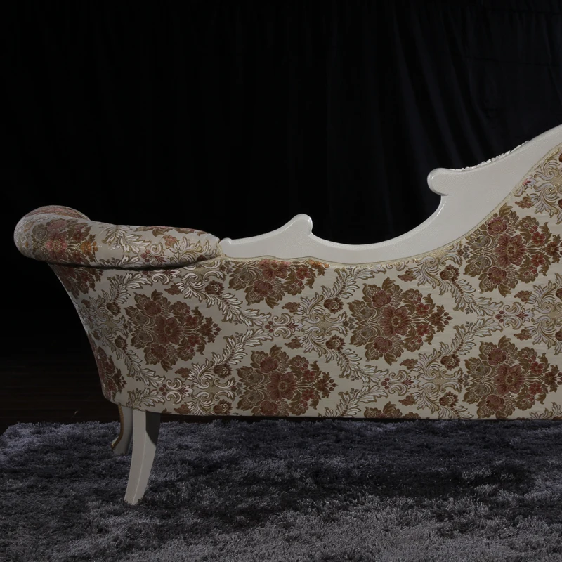  Классическая мебель для дома антикварная спальни из массива дерева шезлонг сделано в Китае