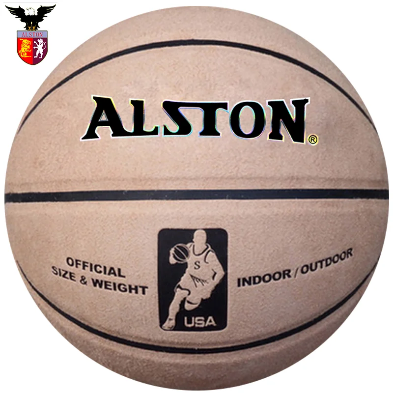 Leather Ball Material And Ball Type Cow Leather Professional Match Basketball
