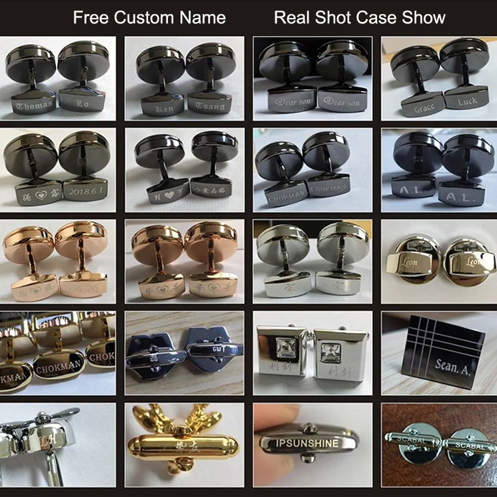 SAVOYSHI Blue Cat eye stones Cufflinks Square Opal Cuff links Wedding Gift Accessories