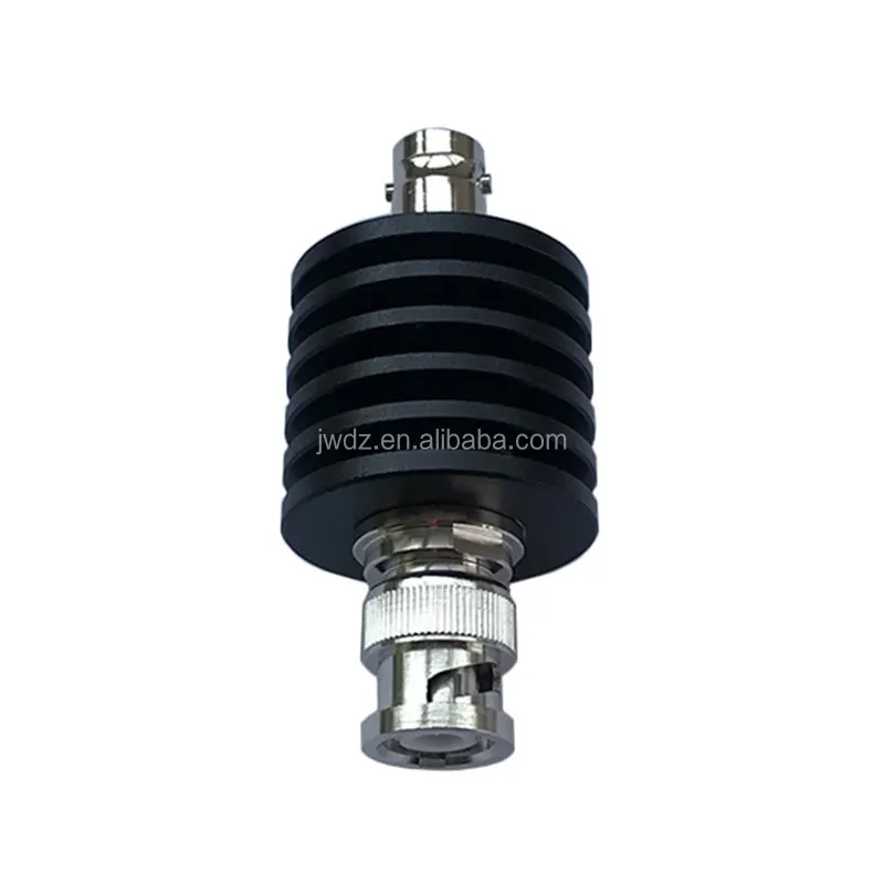 BNC coaxial fixed attenuator,DC to 3GHz/4GHz,10W,50 ohm,1db.2db.3db.5db.6db.10db.20db.30db.40db.50db coaxial fixed attenuator