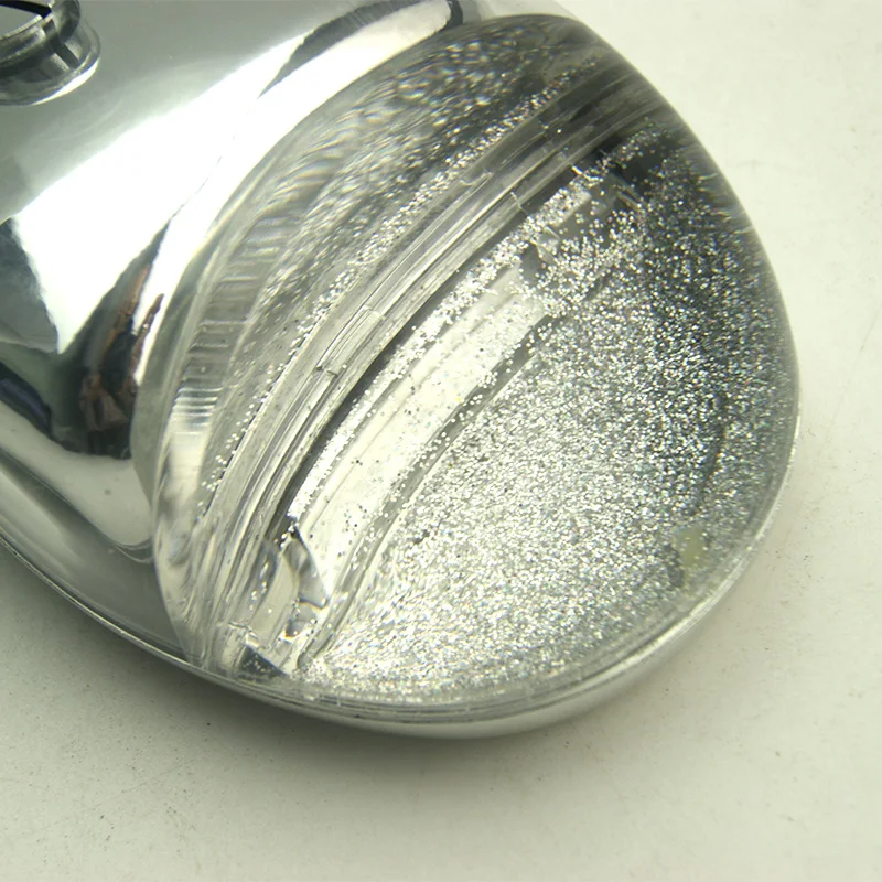 Wholesale glitter powder  wireless aqua mouse  with custom design