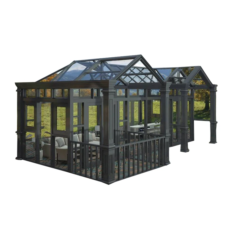 Aluminum sunroom design/ winter garden/glass room house