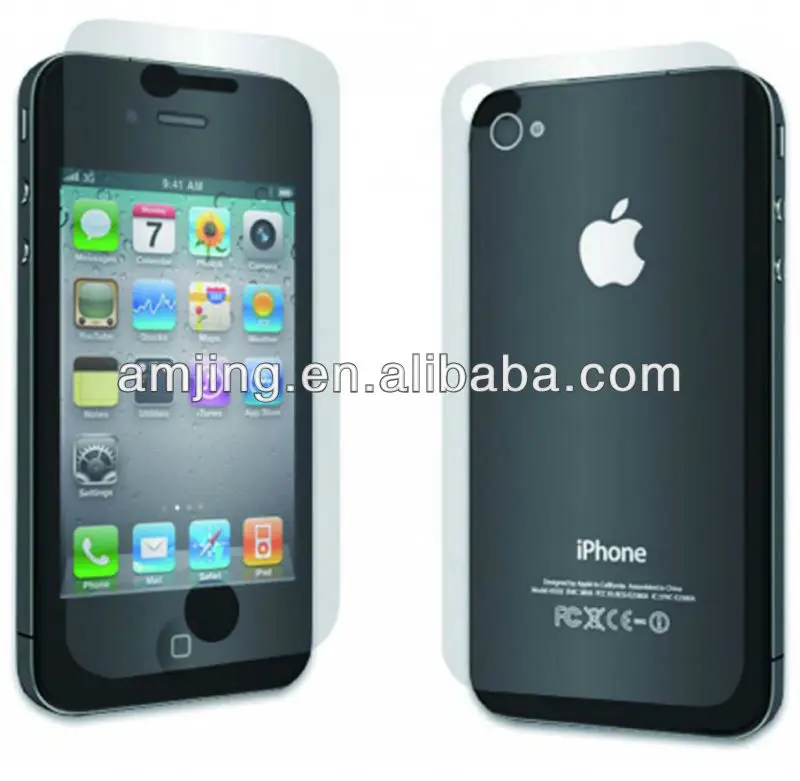 
Manufacturer For iPhone 4 4s Screen Protector film, for iPhone screen guard, Cell phone screen saver 