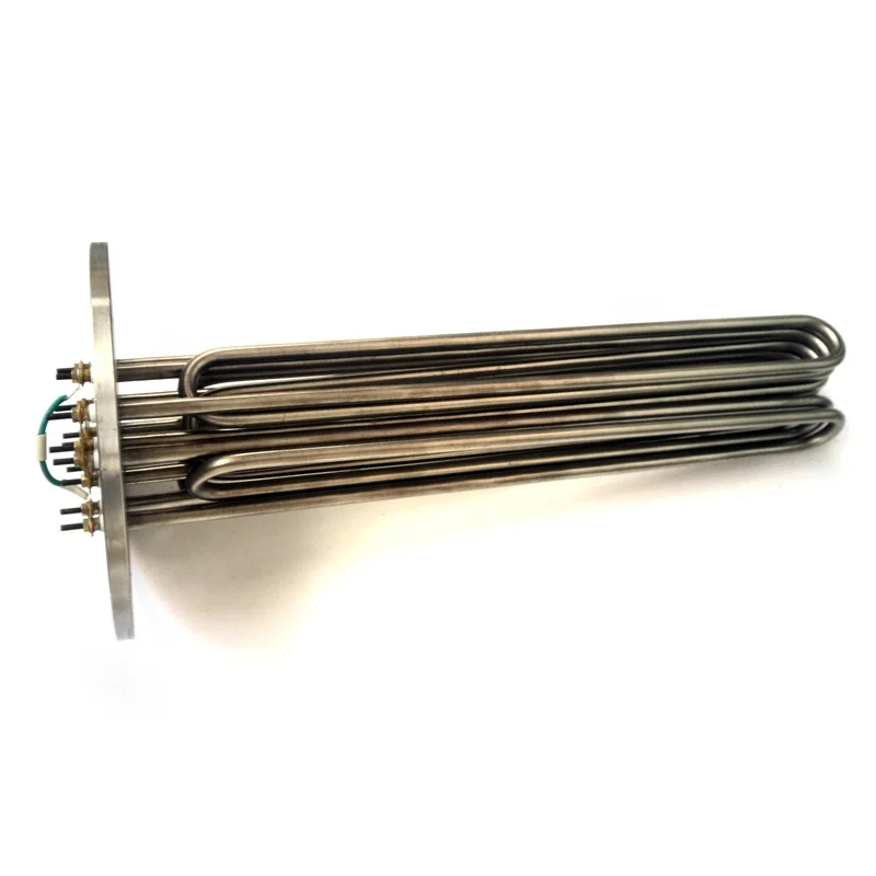 2KW 3Kw 5KW 6KW 9KW 12KW Threaded Tubular Rod Heating element Boiler heaters Flange Screw plug Immersion Heater