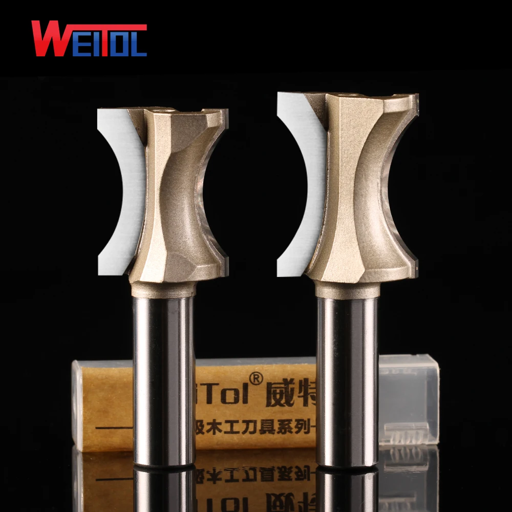 WEITOL Professional Convex Edging router Bit end mills engraving machine cutter woodworking door frame cutter