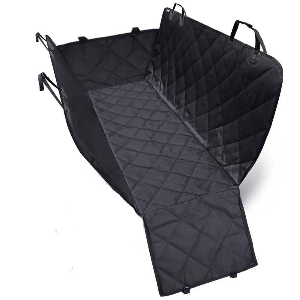 
Scratch Waterproof Washable Quilted 600D Oxford Front Back Protection Pet Dog Hammock Seat Cover For Trucks SUV 