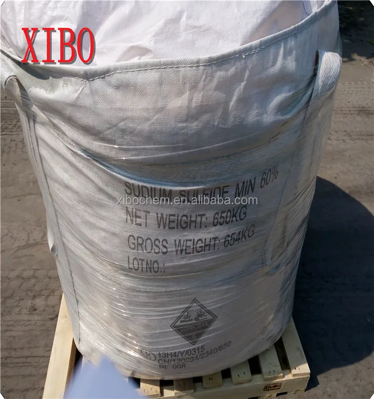 Inorganic Salts Sulfide 60% Sodium sulfide Na2S for reducing agent