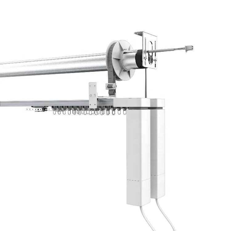 High quality electric remote control motorized theater curtains electric curtain track