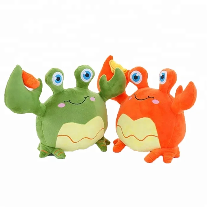 Custom Stuffed Plush Animal Crab Shaped Home Decor Pillows