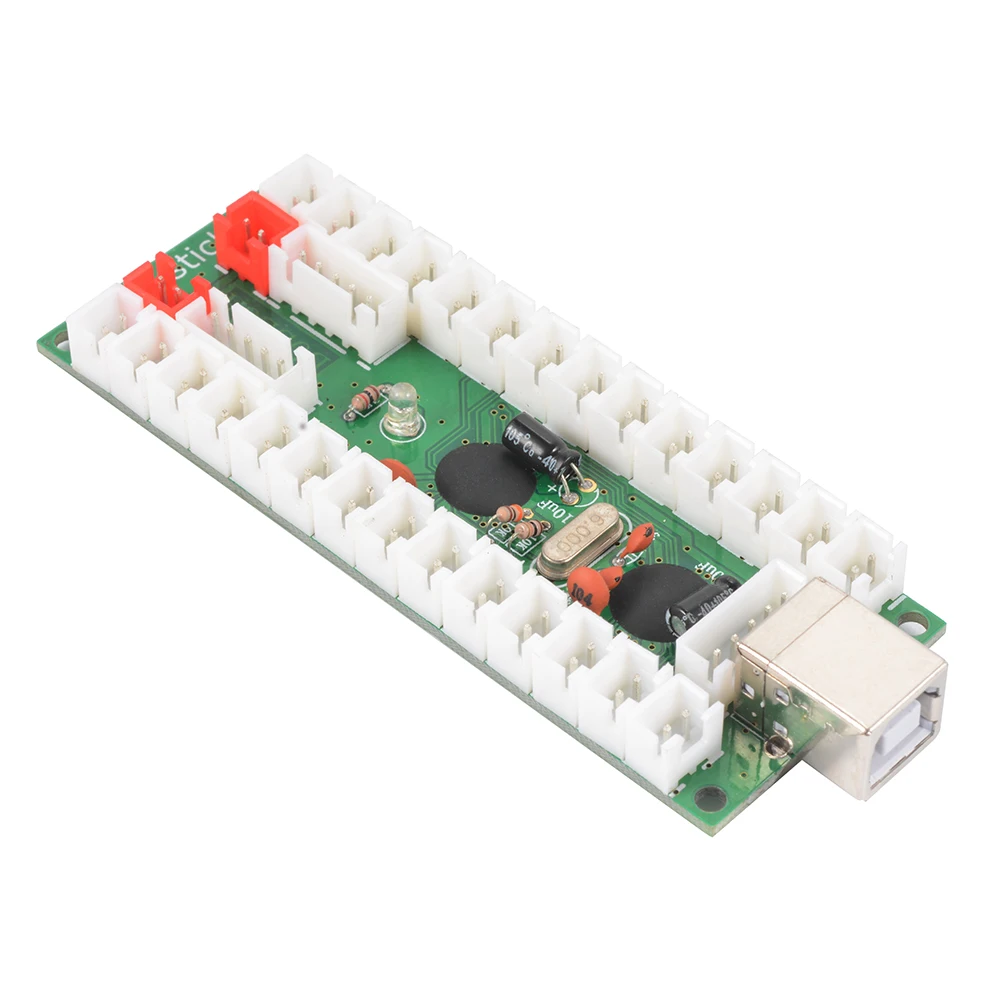 Hot Sale No Delay Arcade Game Controller USB Joystick For MAME Raspberry 2 Players