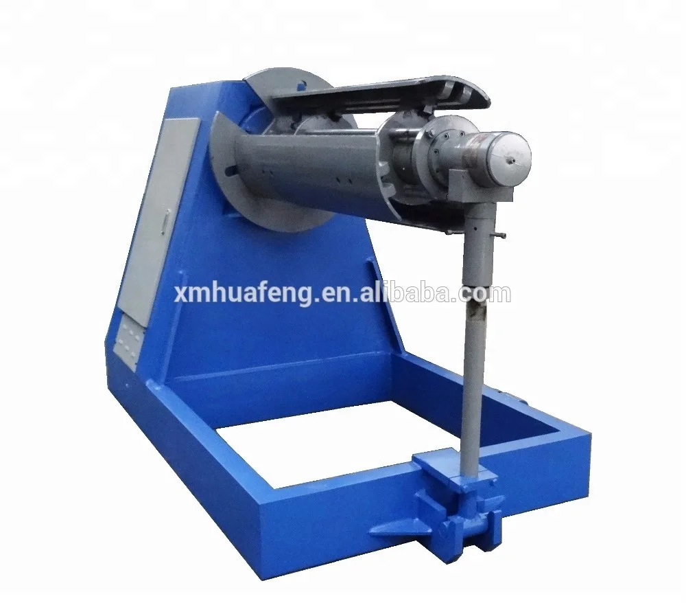 7 Tons Automatic  2021 Hot sale hydraulic decoiler full automatic hydraulic uncoiler for steel coil roll forming machine