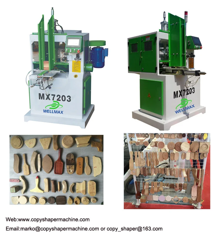 
Wood copy shaper machine,wooden toothbrush handle making machine MX7203 