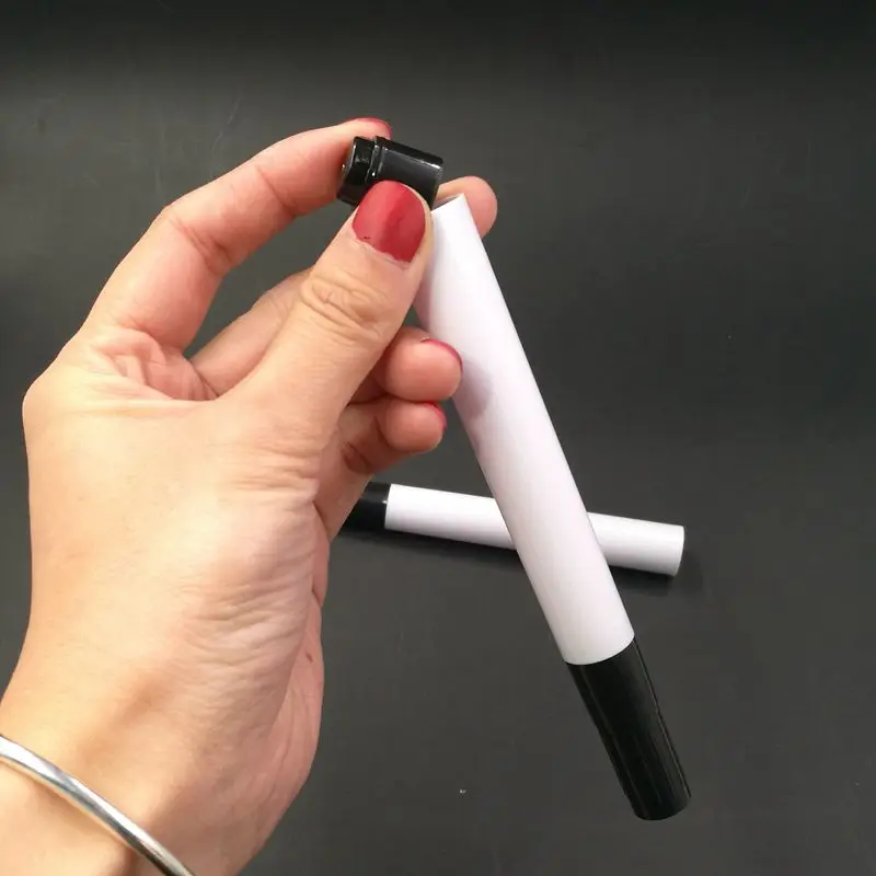 White Pen Tube Empaty Marker Manufacturer 5.0MM Chisel Nib  Permanent Empty Marker Pens Paint