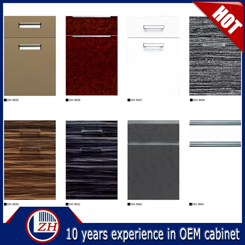 Newest colorful PVC or ABS or acrylic edge banding