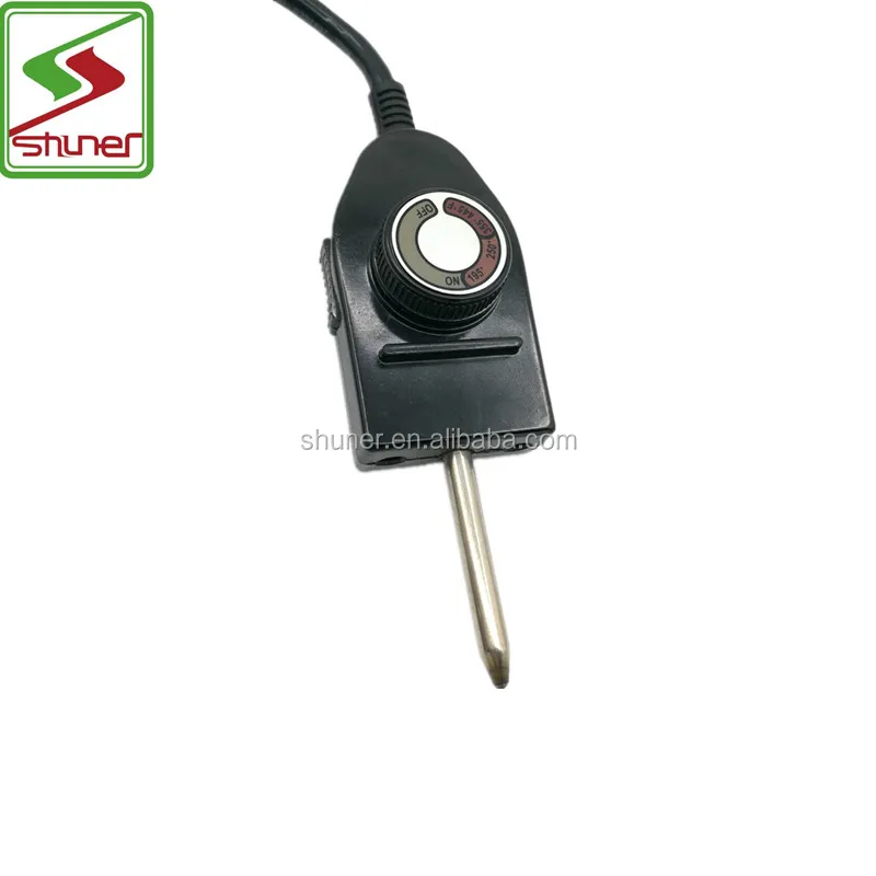 temperature adjusting Electric Grill Power Plug with Thermostat