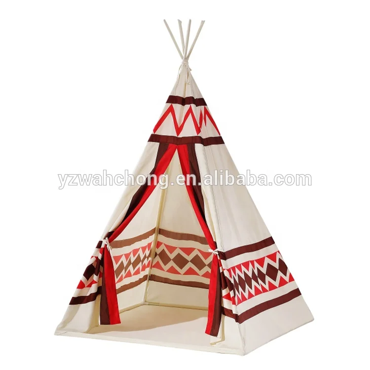 
Eco-friendly Children Game Indian Teepee Tent For Kids 