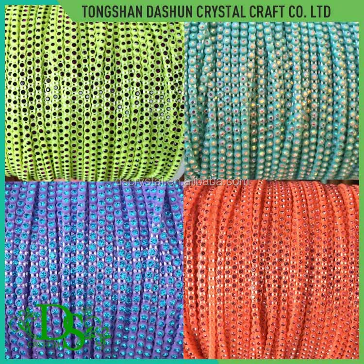 Латиноамериканская однолинейная Алмазная Обрезка в карточке/рулоне/10 ярдов, пластиковая облицовка стразами, оптовая продажа