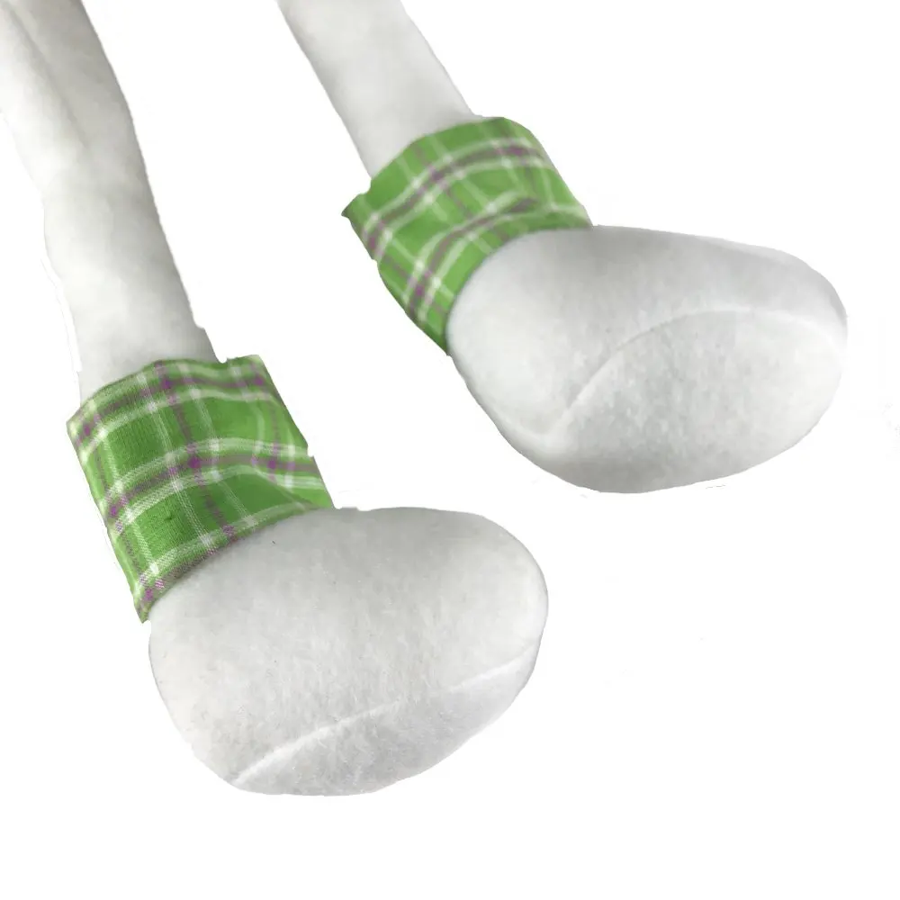 best price high quality funny cute draft white pink decorative craft easter indoor decor decoration easter bunny door stopper