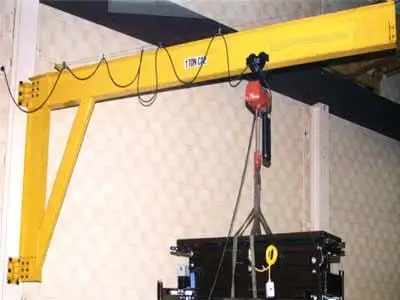 Модель BX, поворотный кран с поворотом на 360 градусов, поворот на 1 тонну