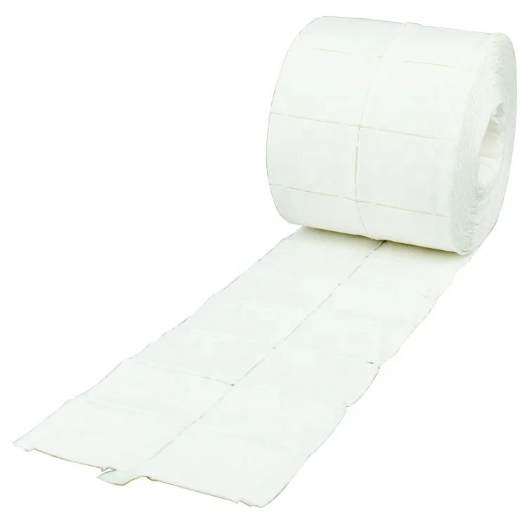 Pinpai Brand 500Pcs/Roll Cotton Wipes Pads Paper Nail Art Soak Off Wraps Polish Remover Cleaner Tool