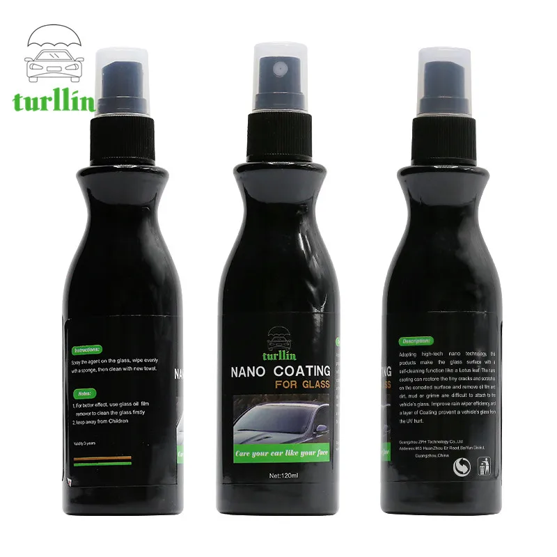New Arrival 120ml  Anti Scratch  Super Hydrophobic 9H Nano Crystal Car Coating for Glass