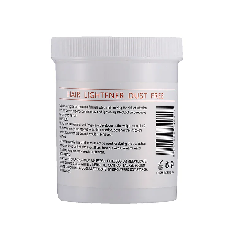 hair color remover dust free hair bleaching cream powder for professional salon