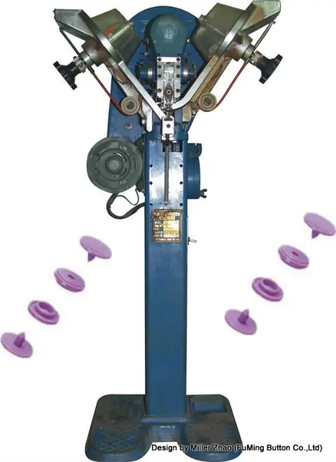 Fully automatic button making machines