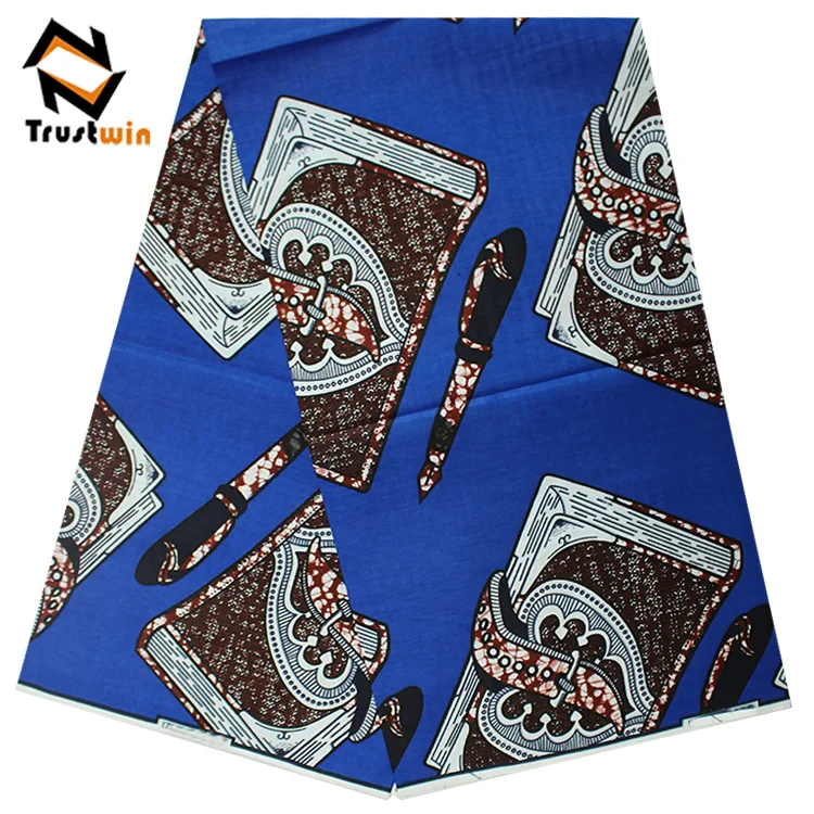 chinese wholesale 100% cotton ankara african wax print fabric for garment