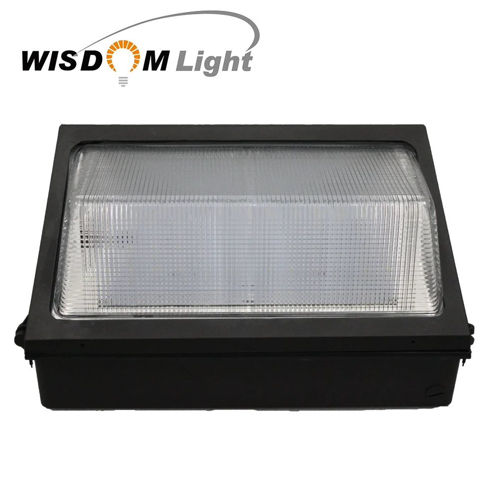 Solar Sensor Full Cut-Off Outdoor LED Wall Pack Lights With Motion Sensor For Garden
