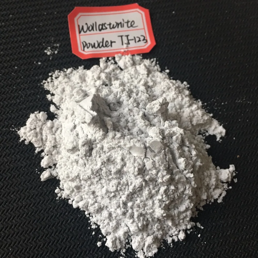 
ceramic filler Wollastonite 325 mesh fine powder from china zibo  (60595203918)