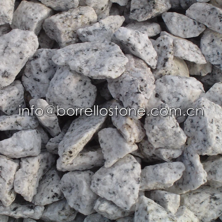 shandong white granite gravel aggregate