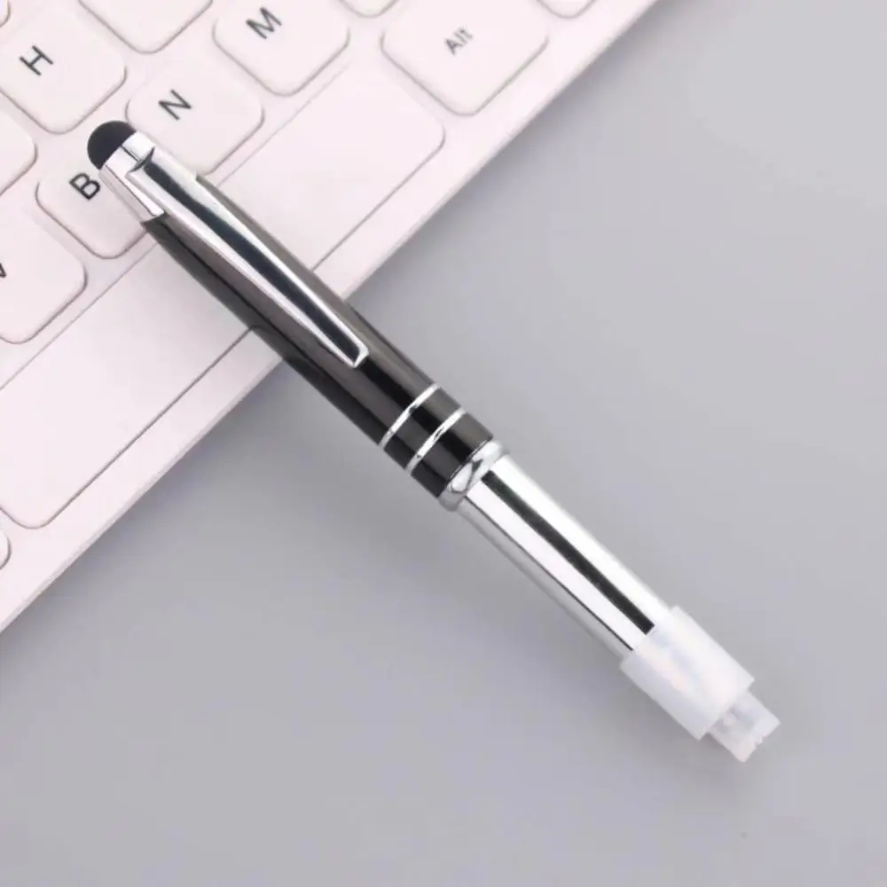 Pen with flashlight promotional custom cheap UV light pen