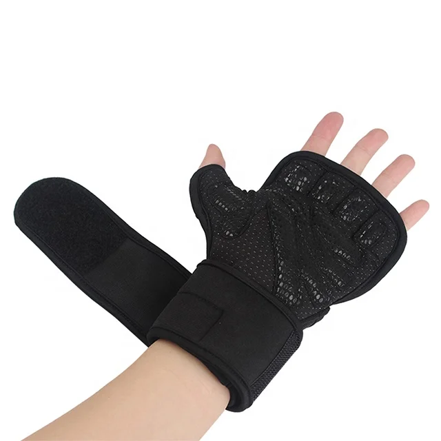 
Wholesale Custom Logo Neoprene Training Fitness Exercise Weight Lifting Gym Sports Gloves 