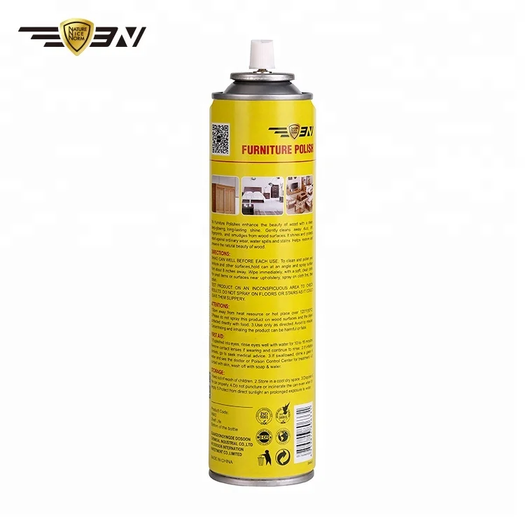 
Wooden Furniture Polish Spray, Home & Hotel Aerosol Furniture Polish, Pleasant Fragrance Furniture Varnish Spray for Inn 