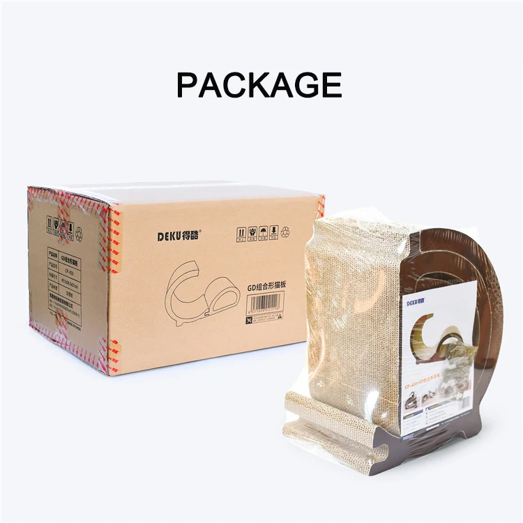 Combination Cat Scratcher Corrugated Cat Furniture Cat Bed