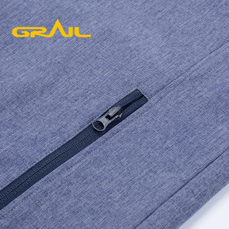 Made in China hooded summer outerwear custom logo wholesale softshell jacket men