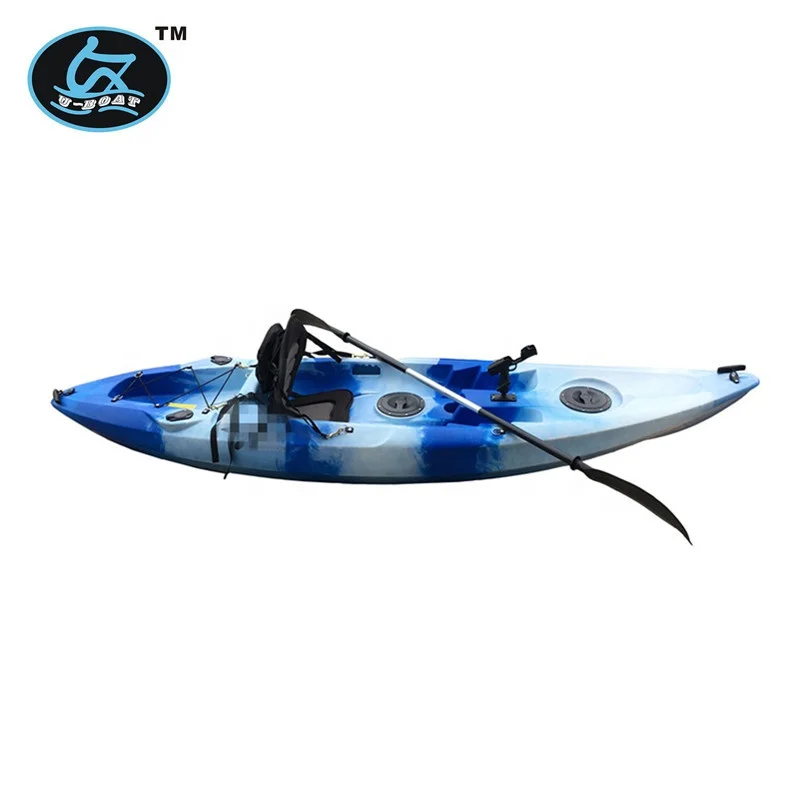 2.93m-long hot and popular single seat touring rowing boat&kayak&canoe for sale