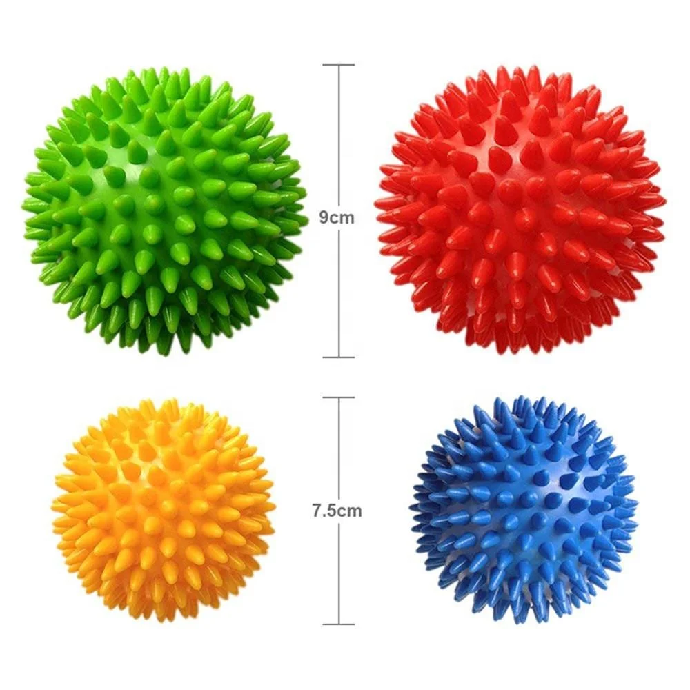 Индивидуальный цвет, 7 см, 8 см, 9 см, мяч для массажа, мяч для фитнеса, массажные мячи для ног, спины, шеи, для рук