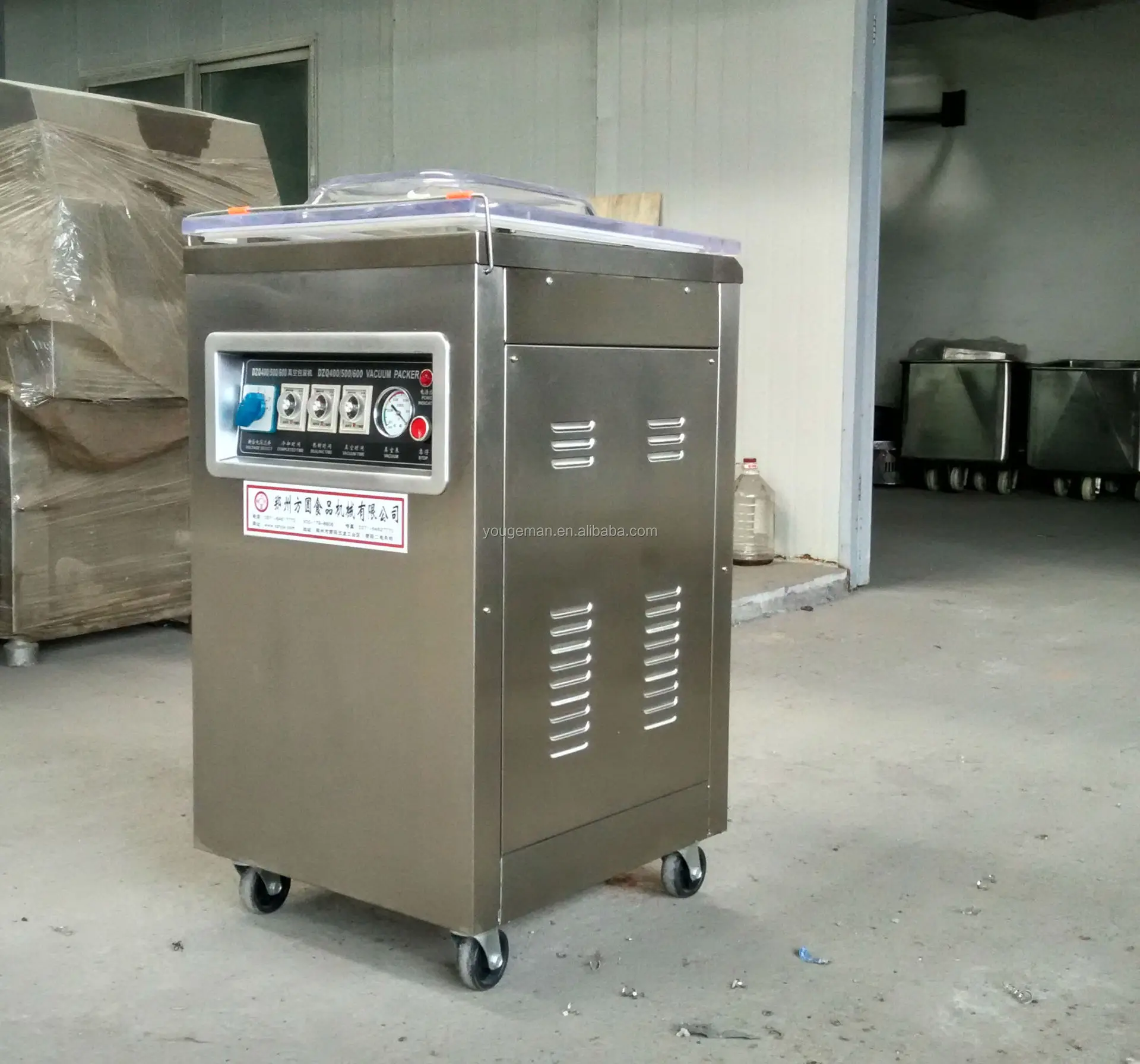 Commercial Vacuum Sealer Sealing Machine Single Chamber Vacuum Packing Machine