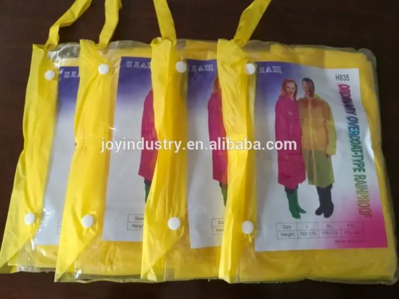 pvc customs poncho ,rain poncho,promotion cheap EVA raincoat