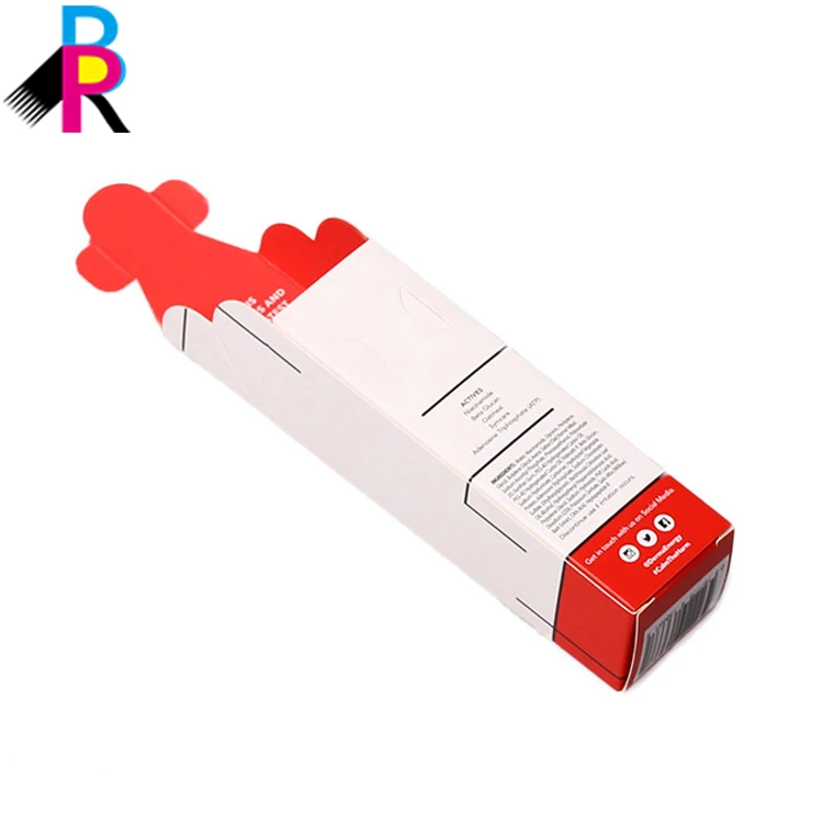 Custom Printing 350 Gsm Tuck Self Lock Package Box with Insert Matt Varnishing Top Custom Service