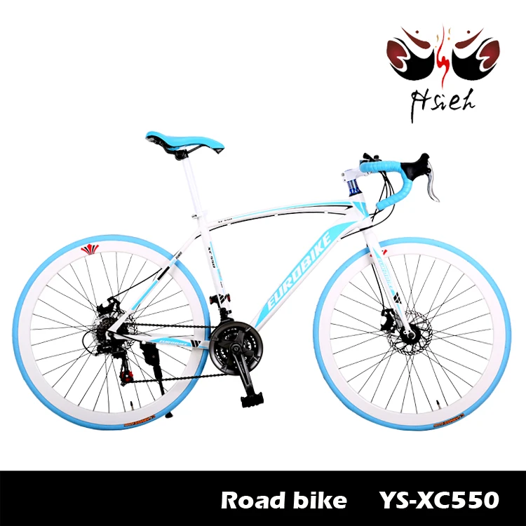 EUROBIKE 21 Speed Road Bike High-ten Steel 700C Bike With 40MM Alloy Rim