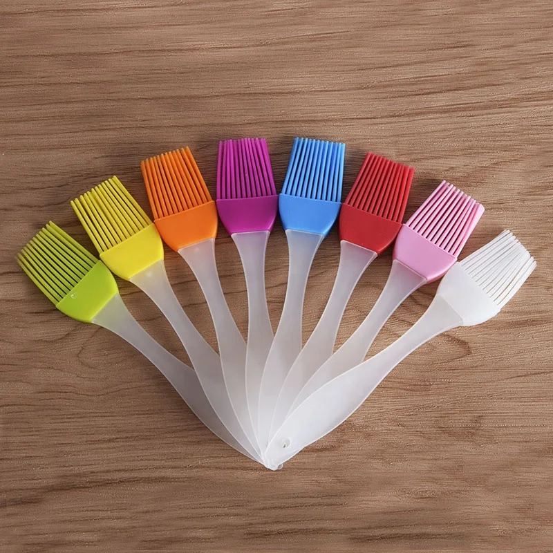 
Cooking Silicone Oil Basting Brush Easily Cleaned Non-stick Silicone Brush for Baking 