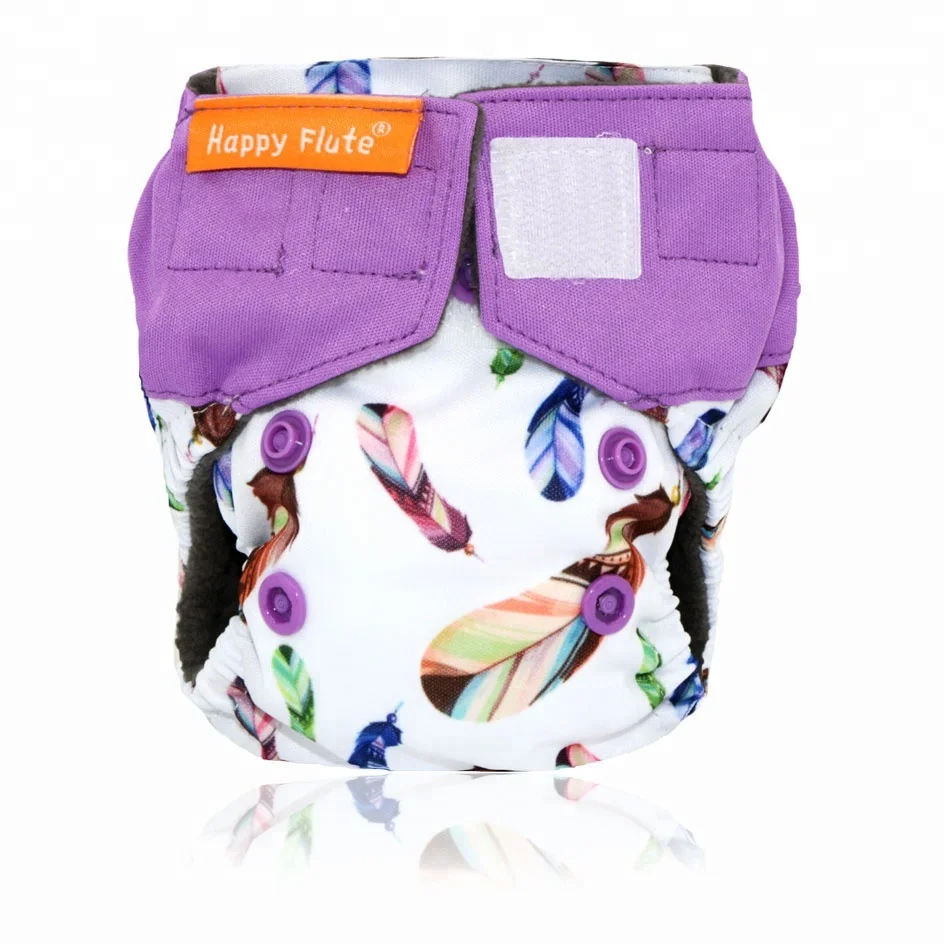 
Newborn Charcoal Bamboo AIO,sewn inside insert,double leaking guards,waterproof, fits 0-3months baby or 6-19 lbs 